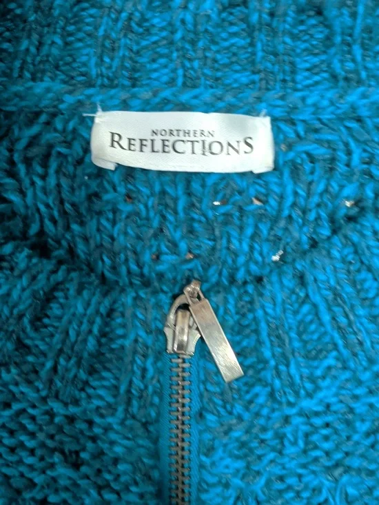 Northern Reflections Zip Cardigan - Picture 3 of 3
